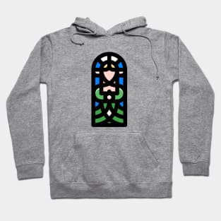 Elf Stained Glass Window Hoodie